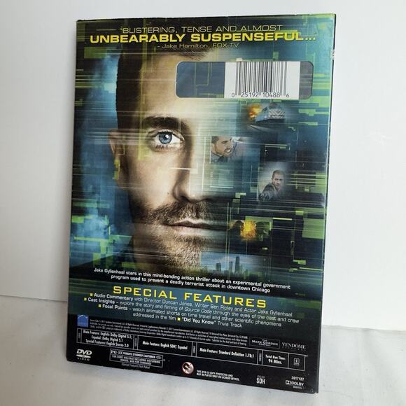 Source Code (Dolby Digital 2011 DVD) w/ Slipcover ~ New/Sealed - Picture 2 of 3